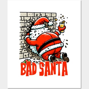 Bad santa Posters and Art